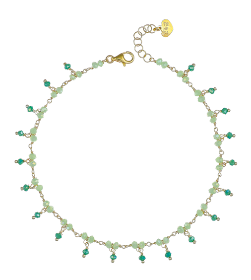 Anklet Io & Te  Woman in Silver Cristallo CVFEVADO - CVFEVADO